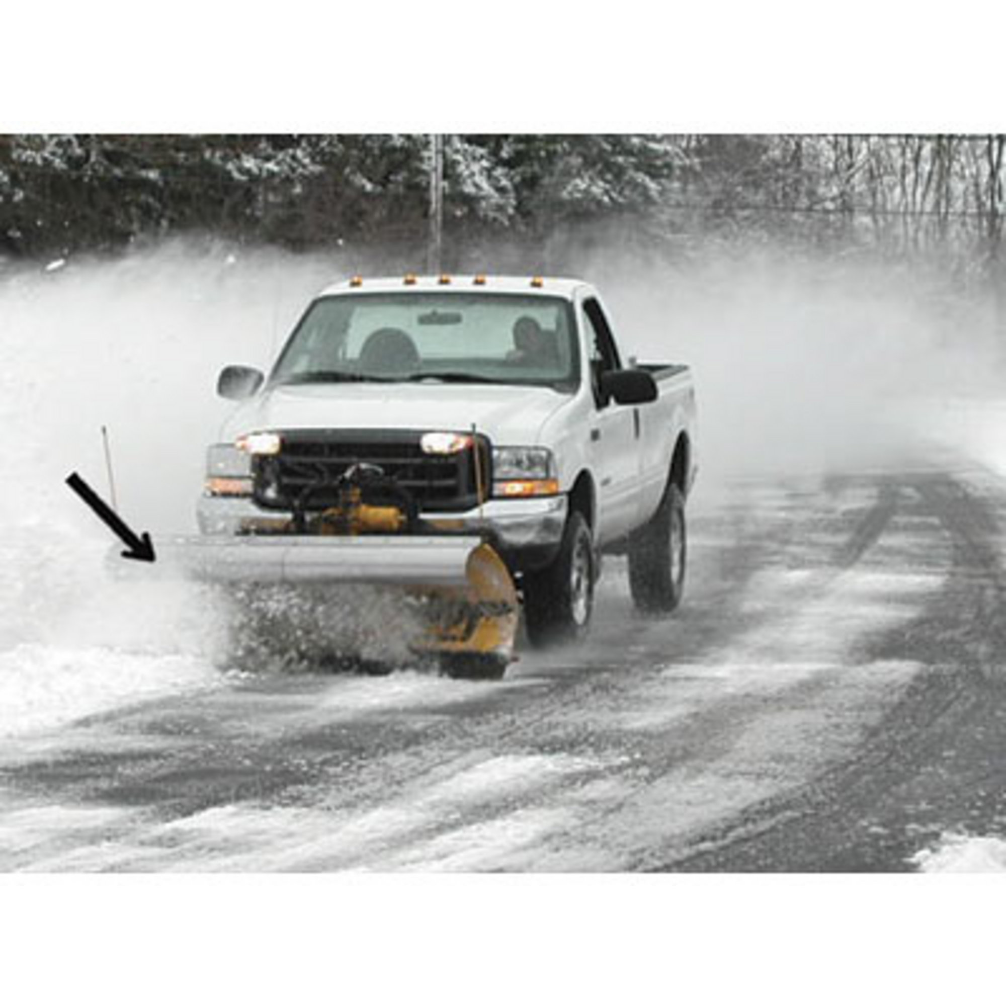 QuickMount Snow Deflector — For 7.5ft.8ft. Plows, Model QMDC7.5/8